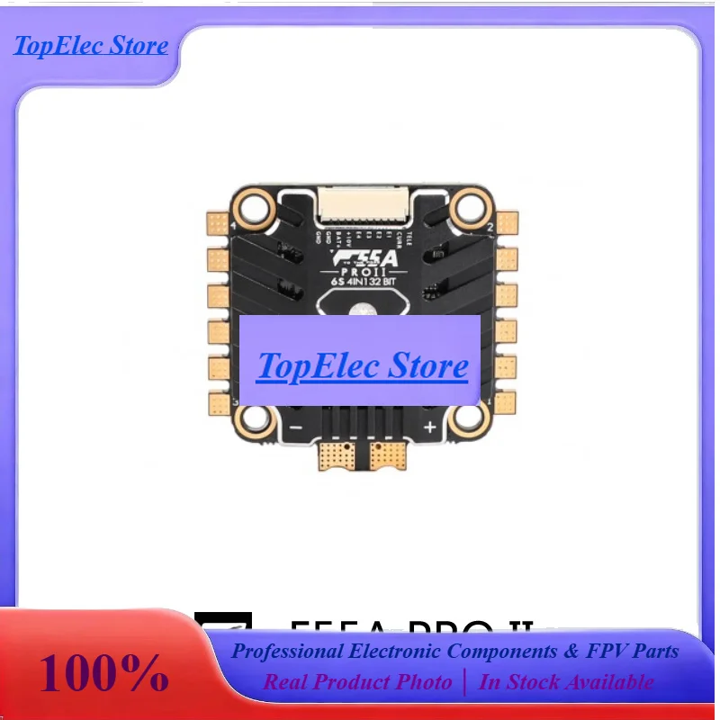 TopEssT-HOBBY F55A Pro II 55A 3-6S 4in1 ESC With BEC For RC Car Boat Airplane - Electronic Speed Controller