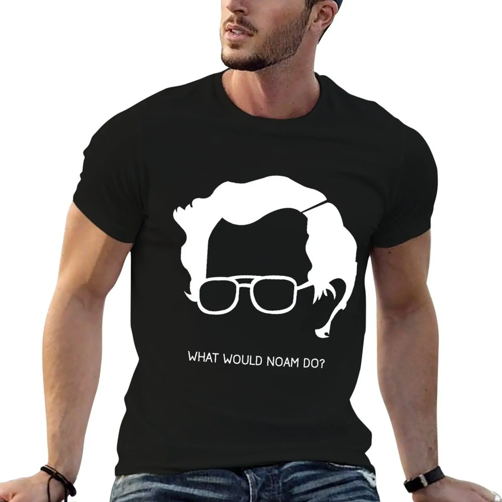 

Noam Chomsky T-Shirt cotton t shirts high quality anime tshirt t shirts for man cotton funny T-shirt