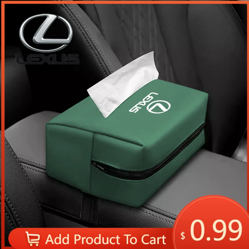 

Interior Stickers For Lexus LS LC RZ IS350 ES300 GS350 CT200h GX460 LX570 RX500h Car Tissue Organizer Bag Paper Towel Storage B