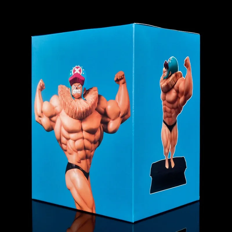 Anime ein Stück Chopper muskulösen Mann gk Action figur PVC Figur Sammlung Modell Mode Desktop Ornament Kinderspiel zeug Geschenk