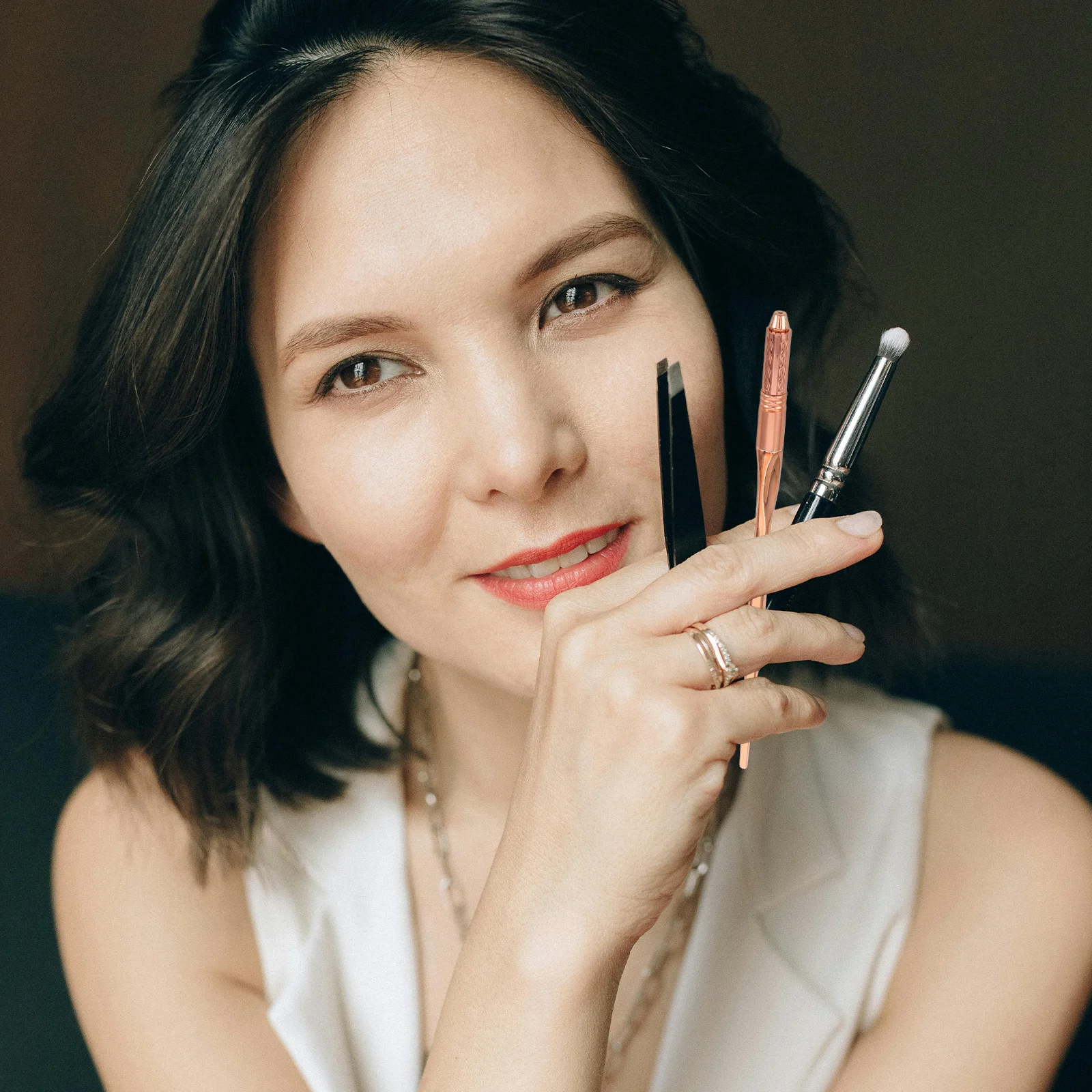 

6pcs Eyebrow Microblading Pen Manual Microblade Tool For Tattooing Portable Makeup Supplies Microblading Hand Tool For Salons