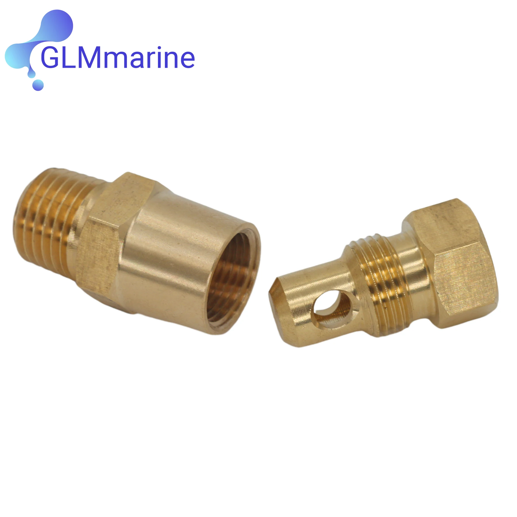 2 Pcs Manifold Engine Block Drain Plug Kit Replacement for MerCruiser Sterndrive 22-16951Q1 22-16951A1 22-16951T1 64426 87238