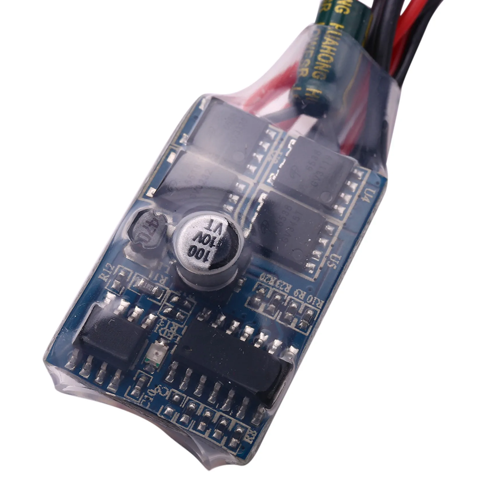ABXE-2X Rc ESC 10A Brushed Motor Speed Controller For Rc Car Boat W/O Brake Without Brake