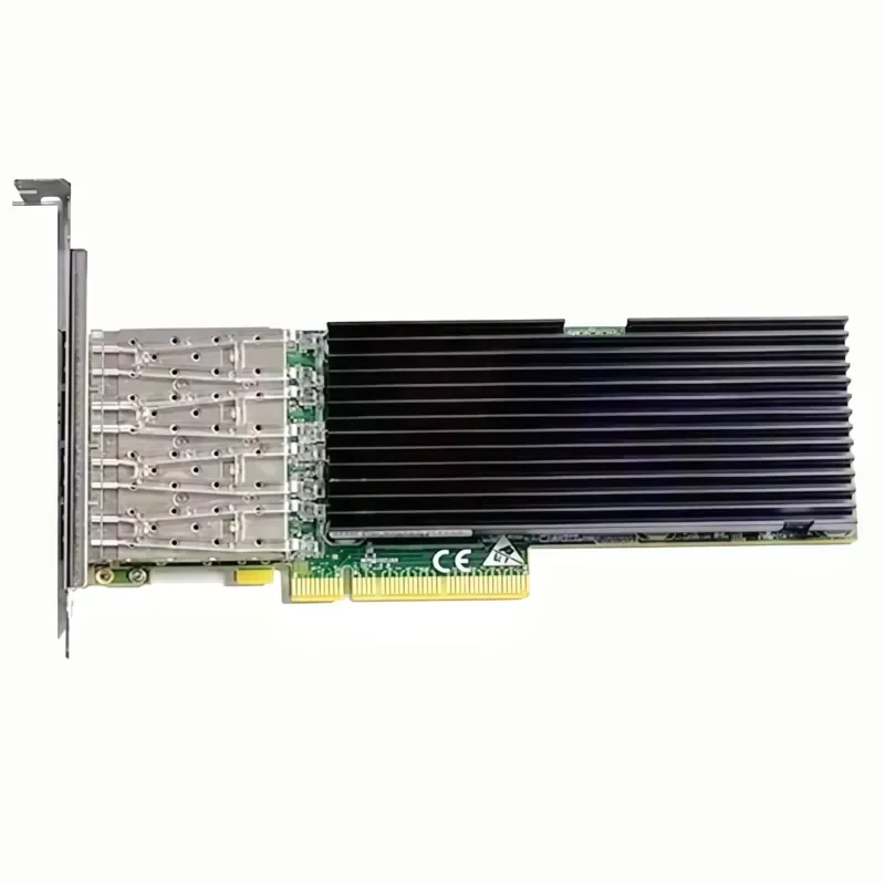 Four-Port 10 Gbs SFP Gigabit Ethernet Network Adapter 82599ES X520-DA4 External Wired for Server Applications in Stock