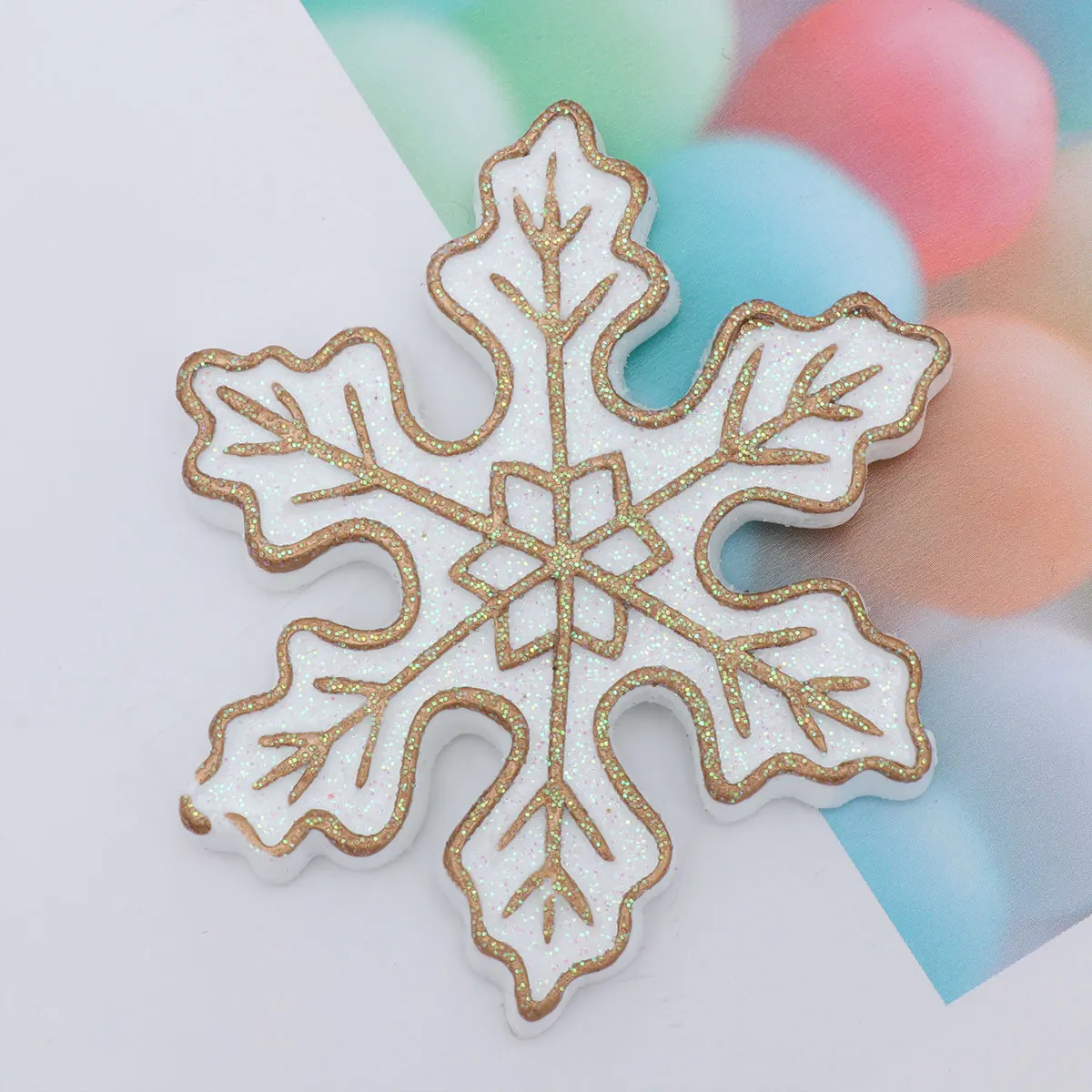 

Fridge Accessories Snowflake Love Refrigerator Stickers Resin Magnet for