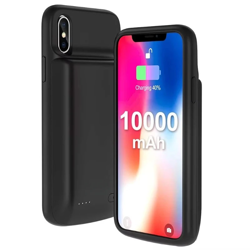 10000 mAh Batterijlader Case voor iPhone 11 12 13 14 15 Pro Max Power Bank Opladen Externe Batterij Draagbare batterij