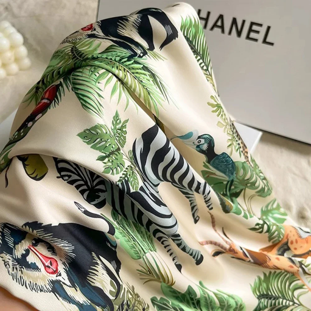 Plants & Flowers Animal Print Women\'s Pajamas Short Sleeve Long Pant Two Piece Set Homewear 2024 Summer New Classy Sleep Clothes