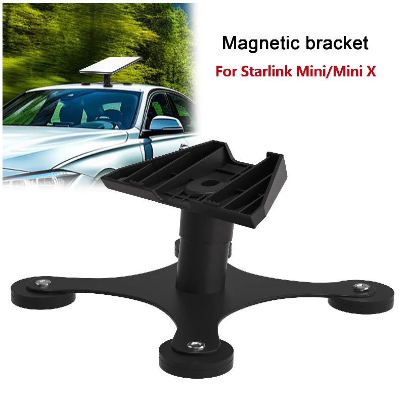 For Starlink Mini/Mini X Magnetic Roof Mounting Bracket, Magnetic Base Bracket,Tool Accessories Compatible with Starlink mini