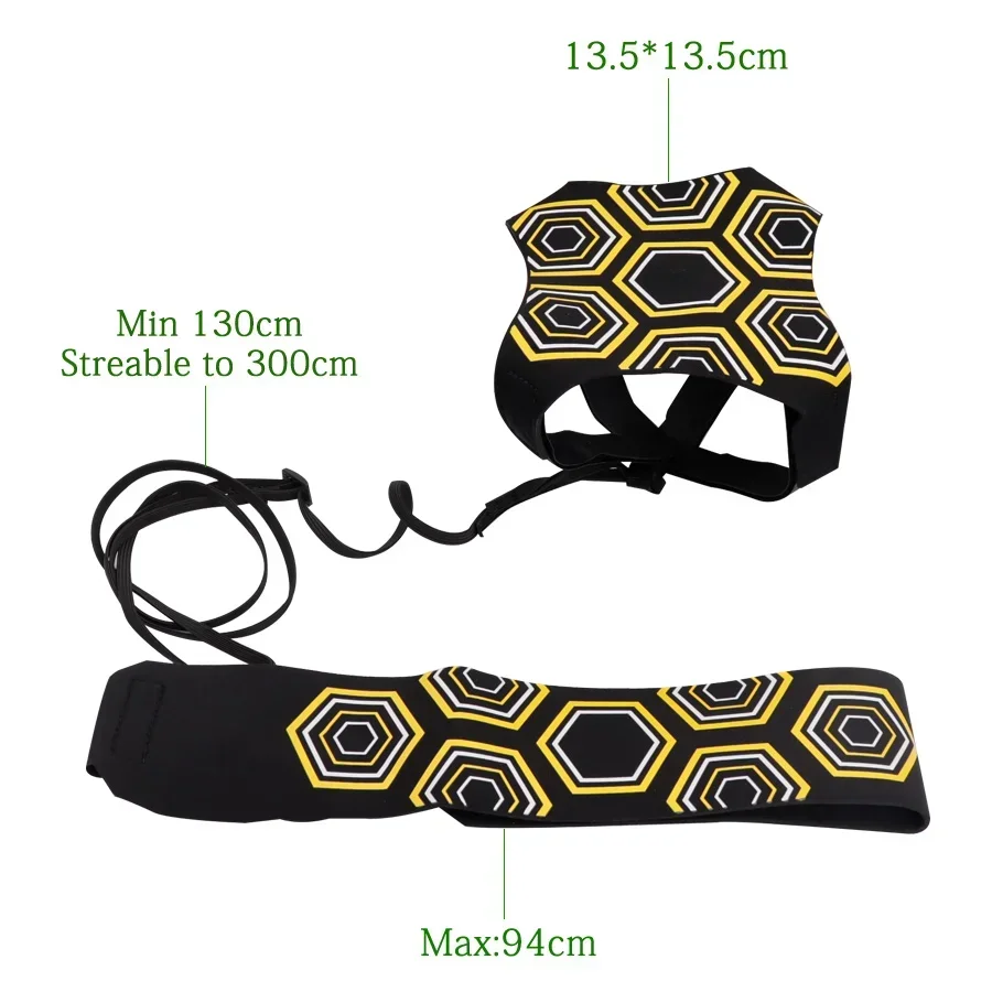 サッカートレーナー器具ボールキックソロトレーナージャグルバッグ練習トレーニング子供補助サークリングウエストベルトトレーナー