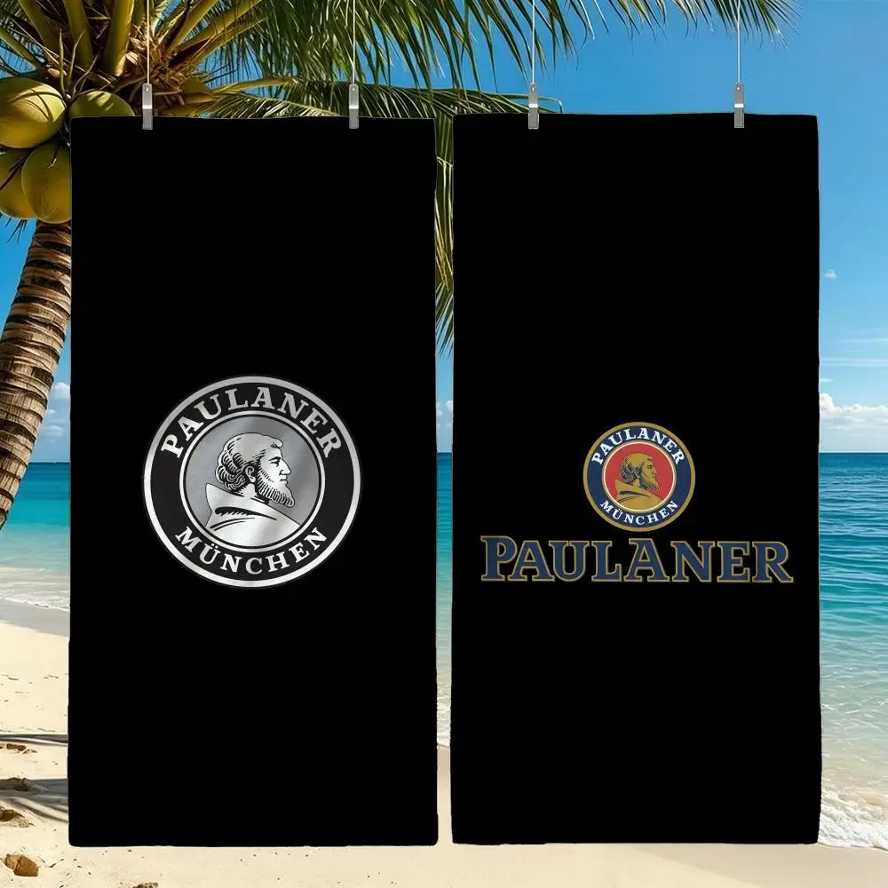 Brand Paulaner Towel Towel Beach Towel Oversized Quick Dry Towel Absorbent Soft Swim BeachTowels for Men Women