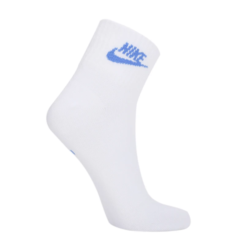 Nike Socks Three-Pack Unisex Socks Fitness Training Sports Socks Outdoor Simple Solid Color Casual Socks Dx5074-911 view 3