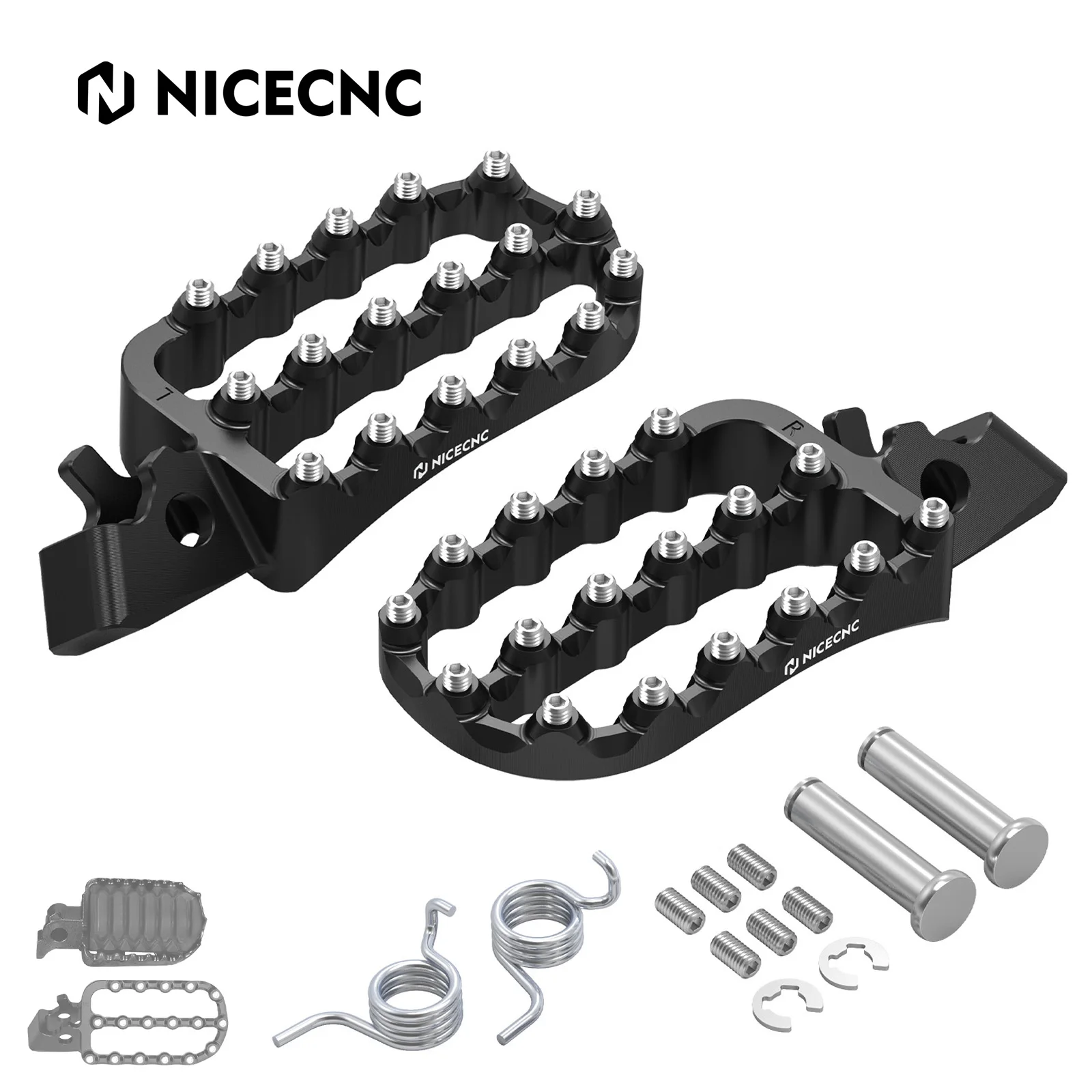 

Большие подножки для мотоцикла NICECNC, кованая подножка для Honda CRF1100L Africa Twin/Adventure Sports 2020-2025