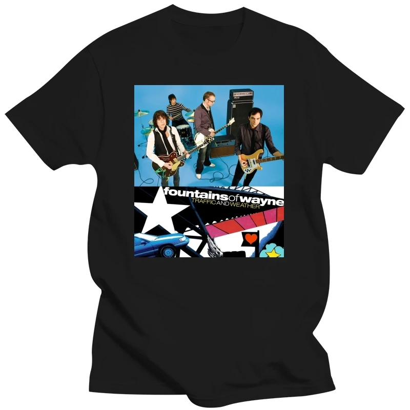 Fountains of Wayne Alternative Rock Unisex Adult T-Shirt Heavy Cotton Tee