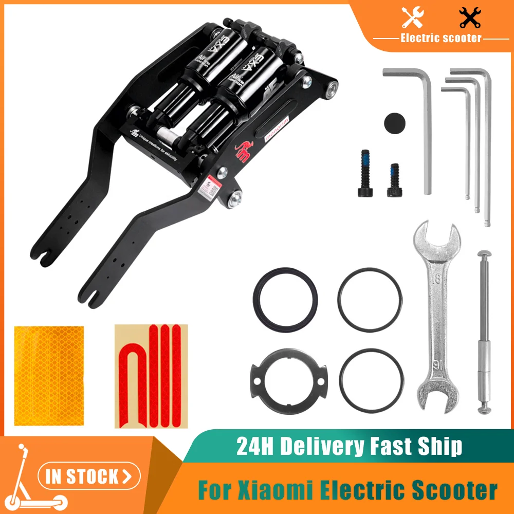 Monorim DME Front Suspension Shock Absorber Set For Xiaomi M365/PRO1/PRO2/1S/ES/Mi3 DUAL Electric Scooter Air Shock Modifted