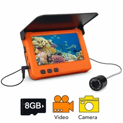 Erchang DVR Video Recording Fishing Camera 4.3 '' for Winter Ice Fishing Sea Fishing
