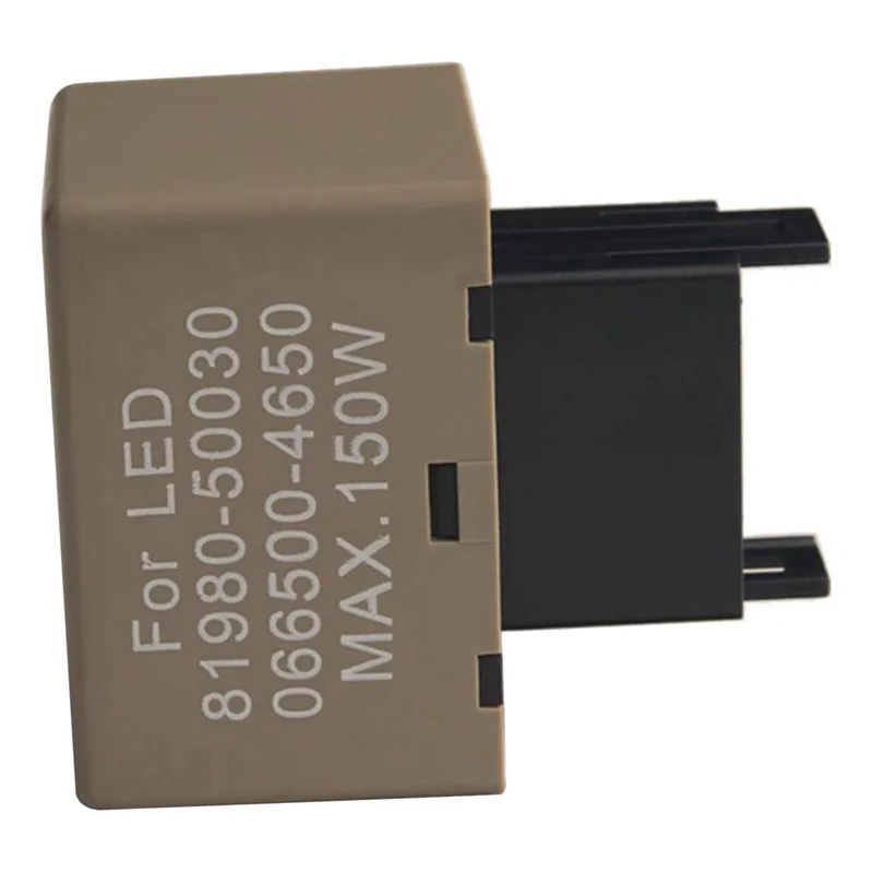 

A60E-10X Car Accessories 8-Pin Electronic Flasher Relay For Toyota Lexus LED Bulb 81980-50030 066500-4650