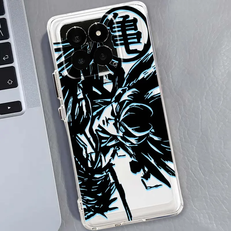 

Dragon Ball Anime Characters Phone Case For Xiaomi 17 15 14 13 12 12S 12X 12T 11 11T Pro max Lite ultra TPU Transparent
