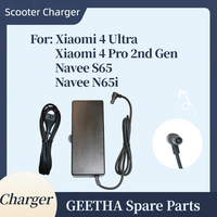 Charger adapter for xiaomi scooter 4ultra/ xiaomi 4pro 2nd gen/ Navee S65/ Navee N65i