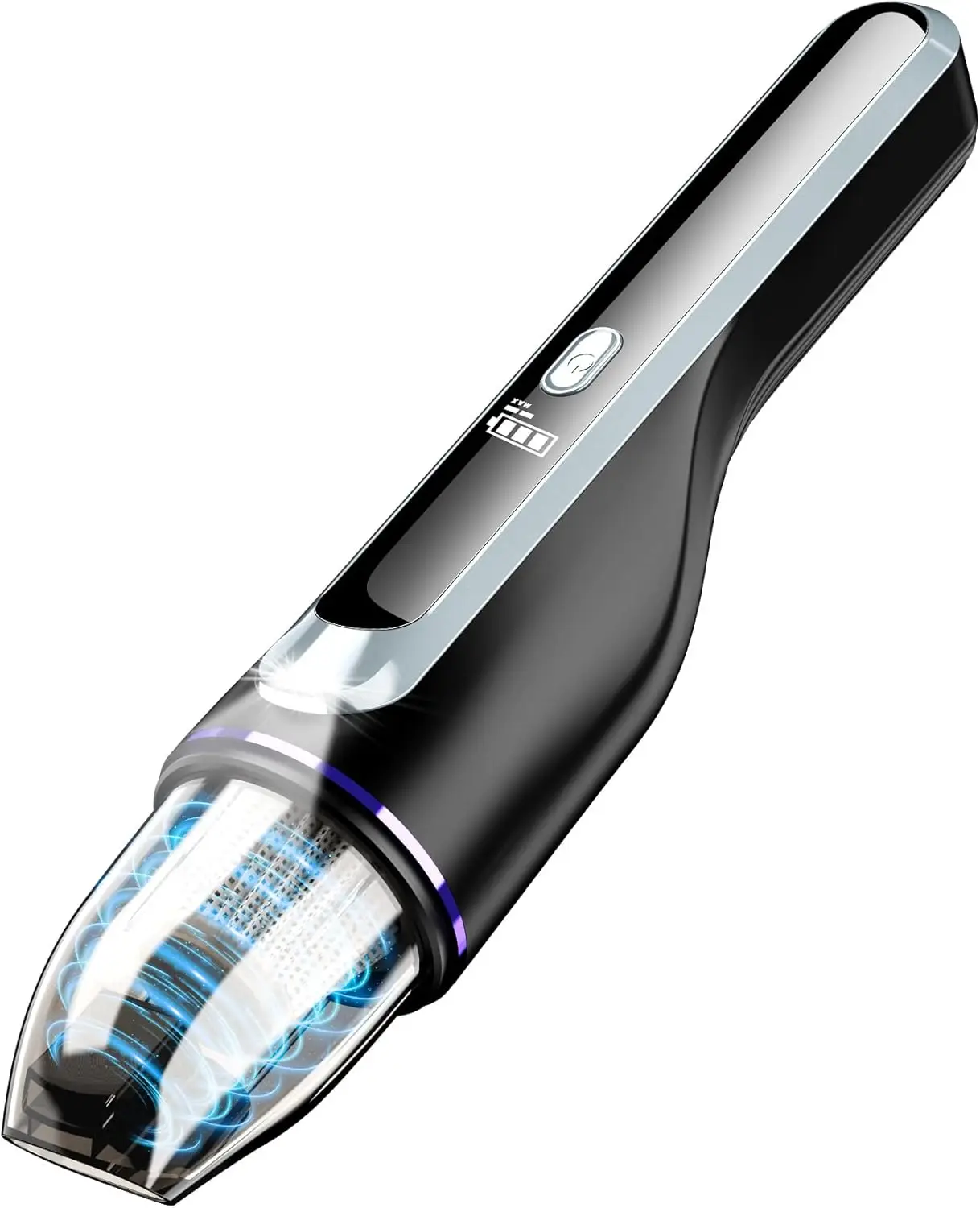 Handheld Vacuum Cleaner, Car Vacuum with Brushless Motor & 14000Pa Powerful Suction,1.2Lbs Lightweight, LED Light, Slim