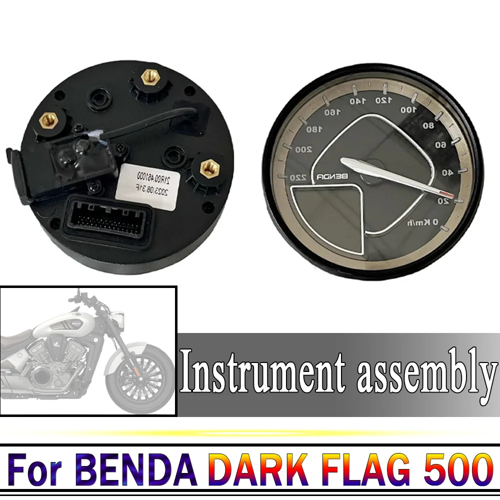 Instrument Assembly For Fit BENDA DARK FLAG 500 Speedometer For Fit 500 Dark Flag Odometer