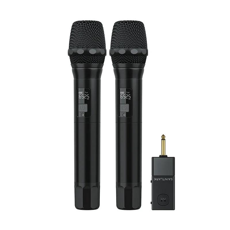 

Hot Sale S10 Handheld Lightweight Portable karaoke Microphone Professional UHF Wireless Microphone