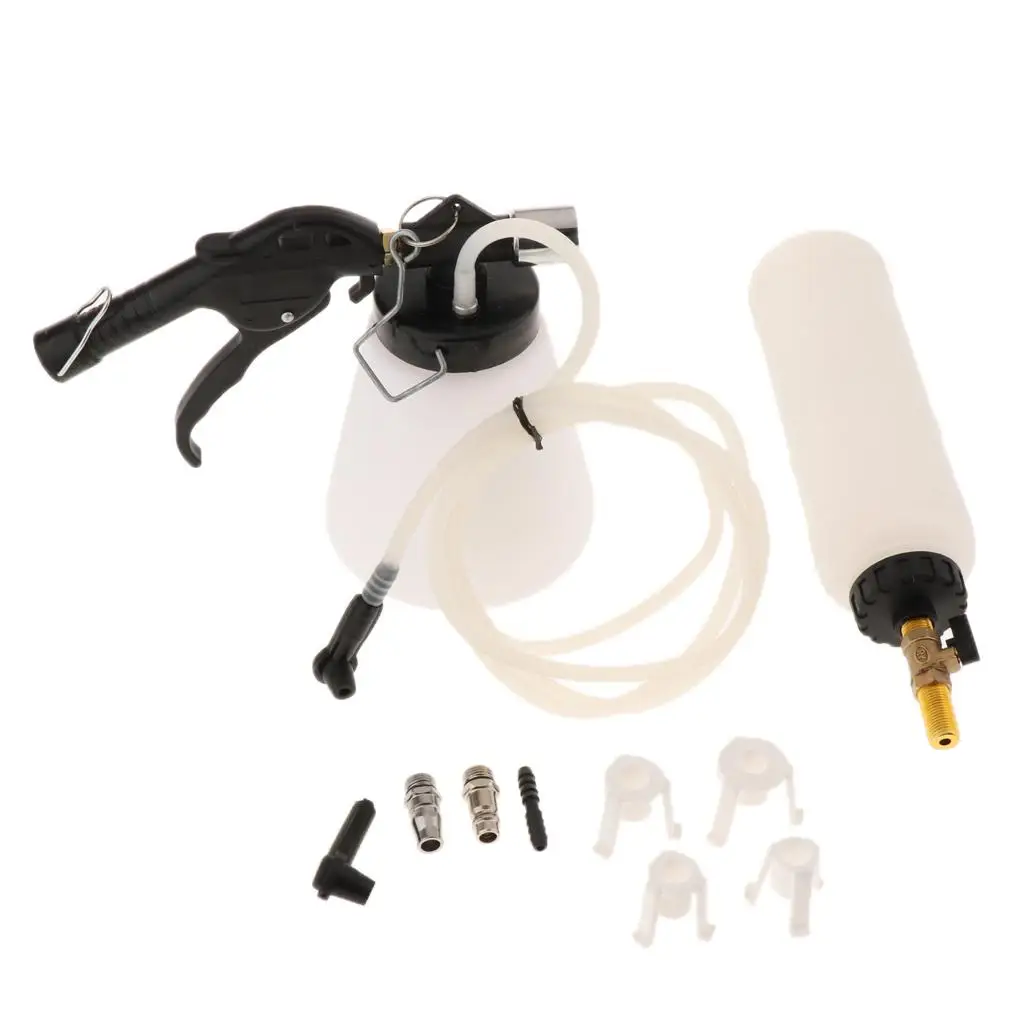 Pneumatic Brake Fluid Bleeder Universal Car Clutch Oil Bleeding Tool ABS Plastic Air Pressure Kit for Brake System Maintenance