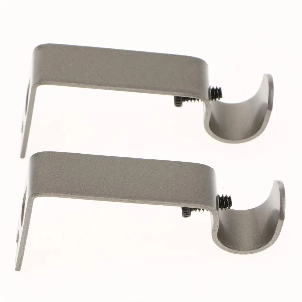 Soportes universales de pared para barra de cortina – Duraderos - imagen 5