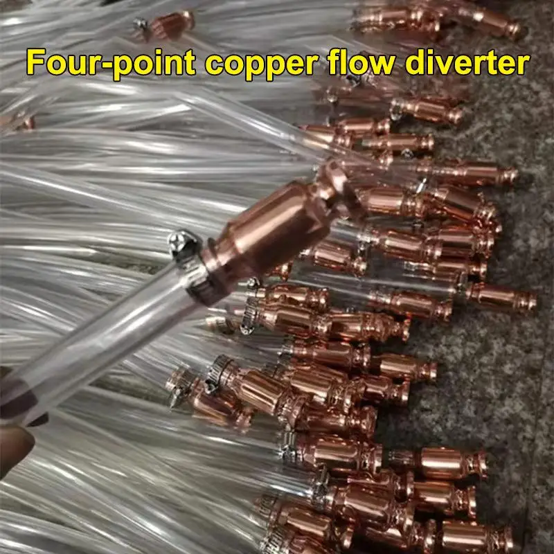 1PC Fuel Oil Pipe Manual Pump Filler Siphon Connector Simple Operation For Vehicle Portable Emergency Refueling