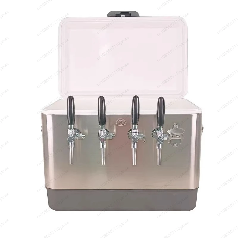 

Охлаждающая коробка для пива, домашний жокей-бокс, портативный бар, корпус из нержавеющей стали, катушки, материал, наружное охлаждение