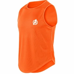 Quick dry Mens Underwear Sleeveless Tank Top Solid Muscle Vest Undershirts O-neck Gymclothing T-shirt men's vest