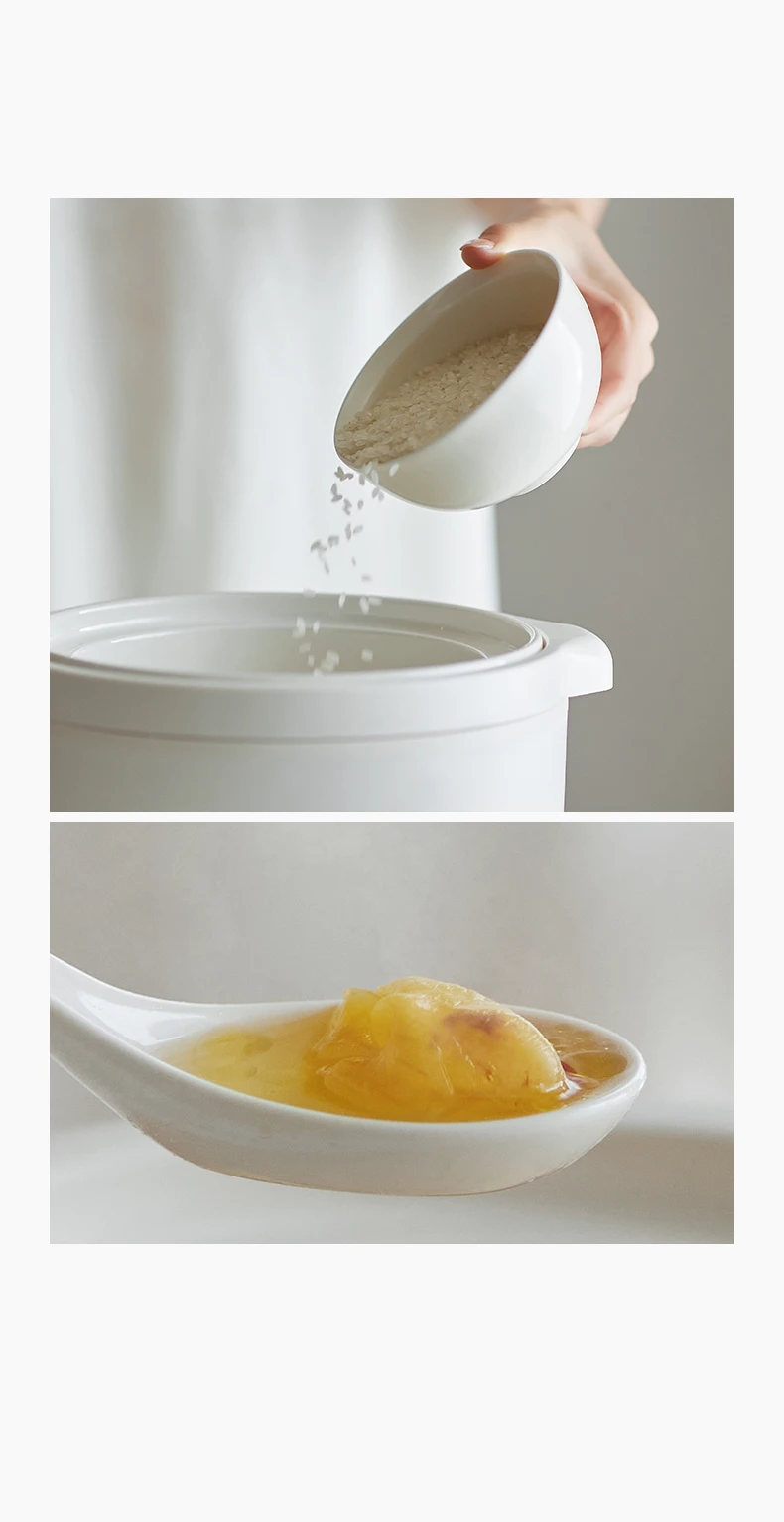 Olayks Immediate Jubilee Micro-piezoelectric Stew Cup 2.5L Household Electric Soup Automatic Stew Pot