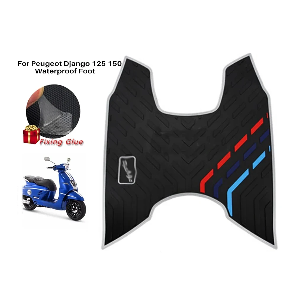 

Motorcycle Foot Pad For Peugeot Django 125 150 Waterproof Foot Pedal Pad Cover
