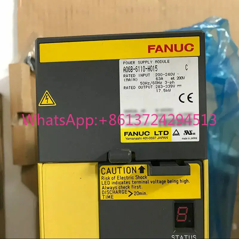 A06B-6110-H015-servocontrolador Fanuc, nuevo, en STOCK, envío rápido