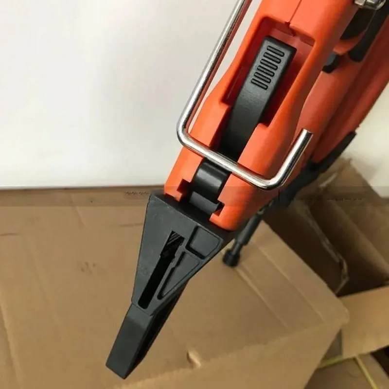 Imagem -04 - sem Fio Gás Rápido Nailer Air Nailer para Carpintaria Concreto Porta e Janela Calha Decorativa Gsr40a Nailer Fixo Ajustável