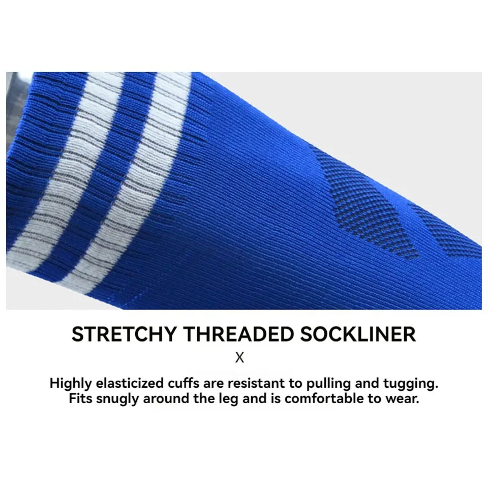 Loogdeel 26-45 Bambini Calcio per adulti Sport Calzini lunghi al ginocchio Bambini Calcio Baseball Adulti Legging Calze Calzino sportivo per bambini