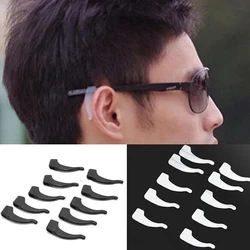 10/30pcs Glasses Anti Slip Sleeve Silicone Ear Hook Fixation for Eyeglasses Sunglasses Anti Fall Hook Anti Slip Sleeve