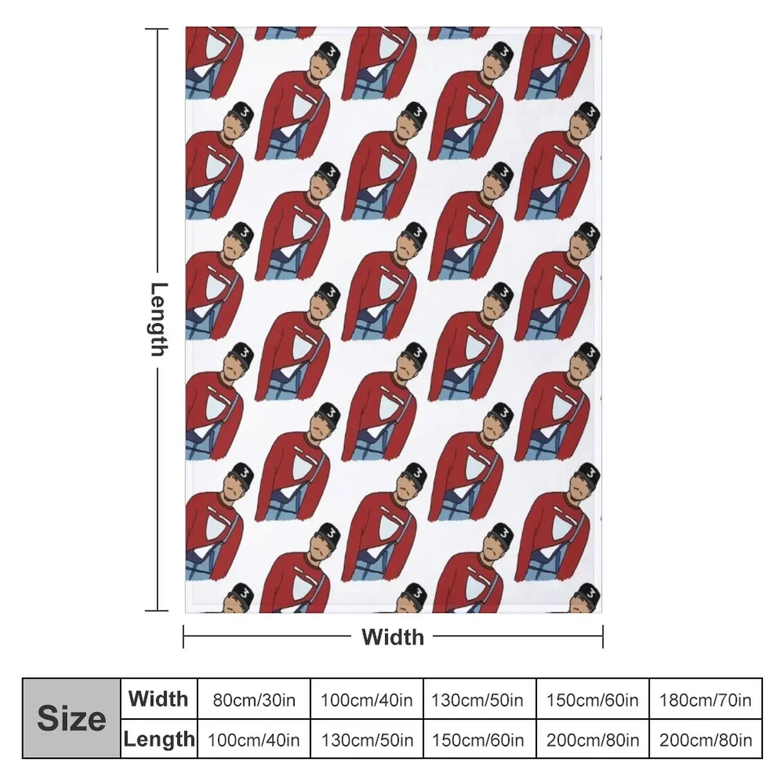 Chance Illustration Throw Blanket Beautifuls Flannel Comforter Single Soft Tourist Blankets