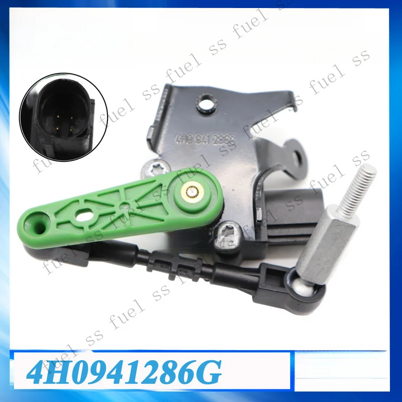 S+ Front Right Passenger Headlight Level Sensor 4H0941286G for Audi A6 A8 S6 S7 S8