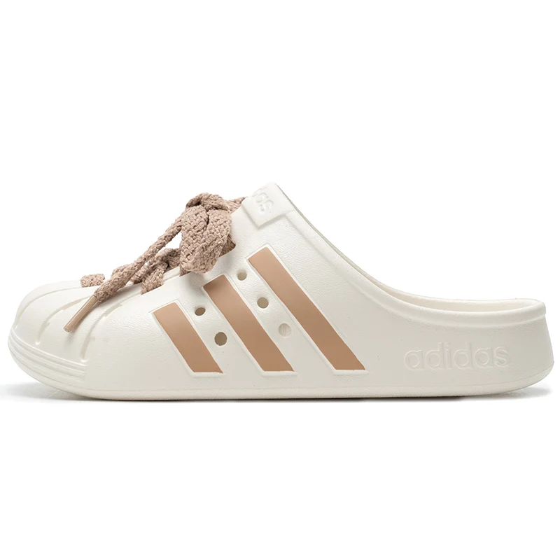 

Adidas Slippers Sandals Breathable Lightweight Men's and Women's Shoes Beach Shoes Bathroom Casual Shoes Jq2117