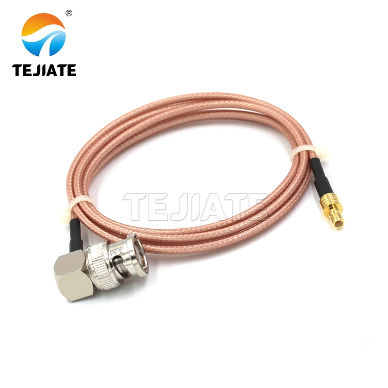 1PCS BNC bent male to SMB adapter line BNC-JW to SMB-J SMB-K RF line RG316 coaxial line impedance 50 ohms