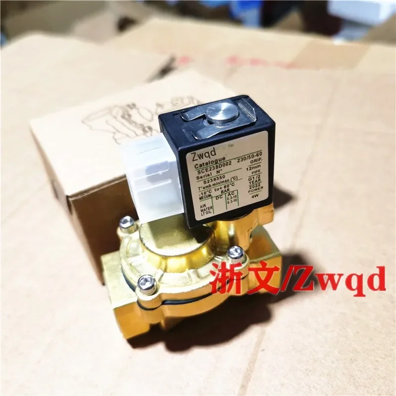 

SCE238D002 230 50/60 Гц 24 В постоянного тока 220 В переменного тока 16 мм 2-ходовой электромагнитный клапан, пароловка