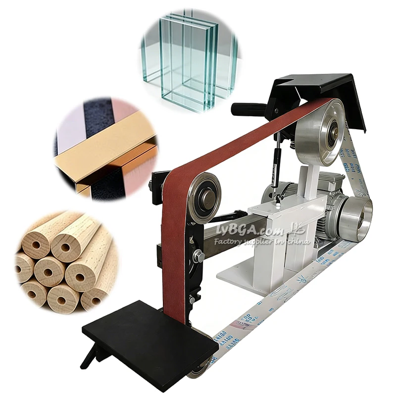 Multifunctional Belt Sander/polisher/rust Remover LY-50 100 Concave Grinding Flat Grinder Arc Grind Tools 2.2KW for Wood Metal