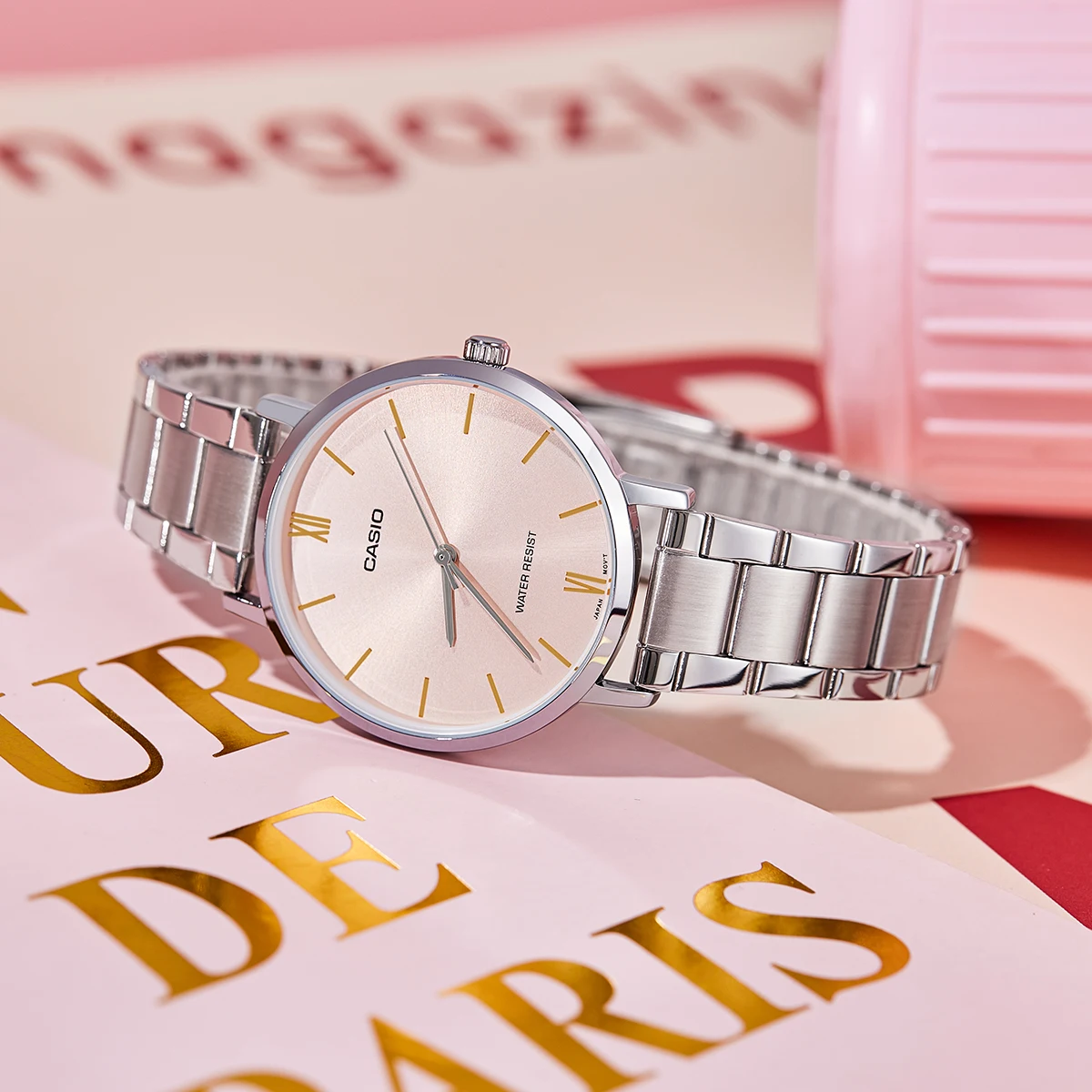 Casio Horloge Vrouwen Horloges Topmerk Luxe Set Quartz Horloge Vrouwen Dames Horloge Business Reloj Mujer LTP-VT01D-1B