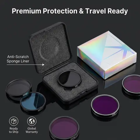 for DJI Action 5 Pro Action 4 3 Camera Accessories CPL ND32 ND16 ND8 Optical Glass Lens Filter ND CPL UV Star Soft Filter