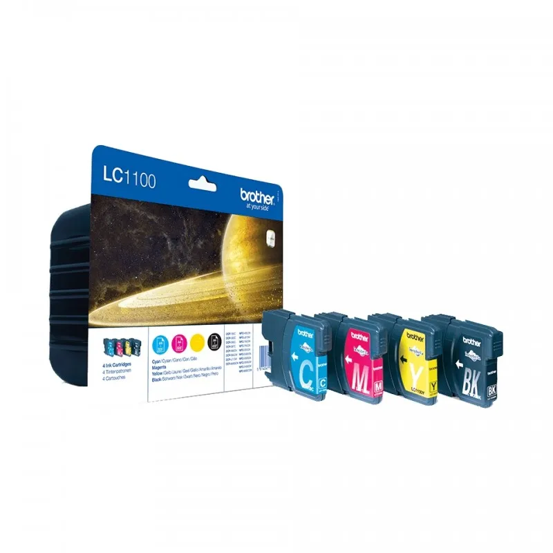 Brother LC1100 Pack of 4 original ink cartridges-LC1100VALBP LC1100VALBP tintasycartuchos.com