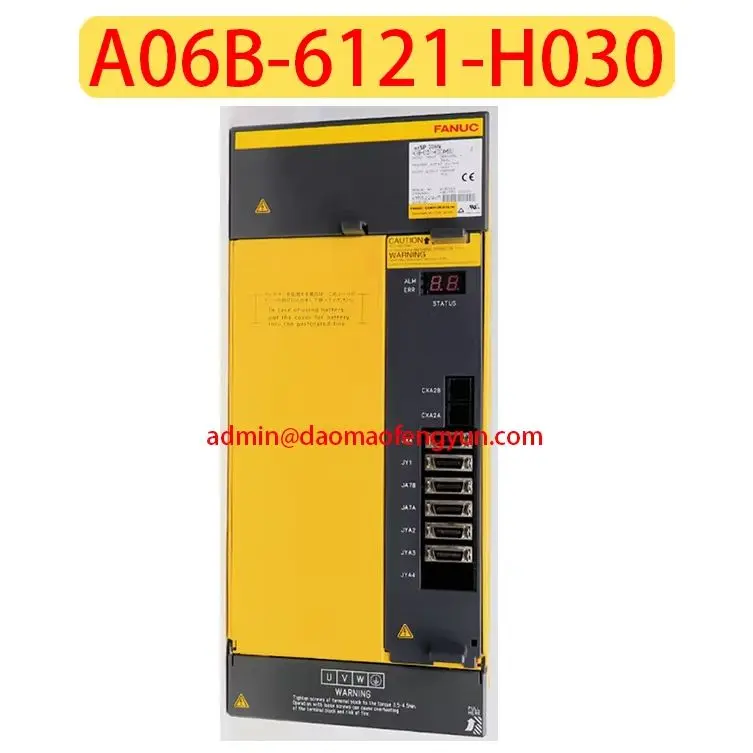 Used A06B-6121-H030 Servo Drive，A06B 6121 H030，Fast shipping，in stock