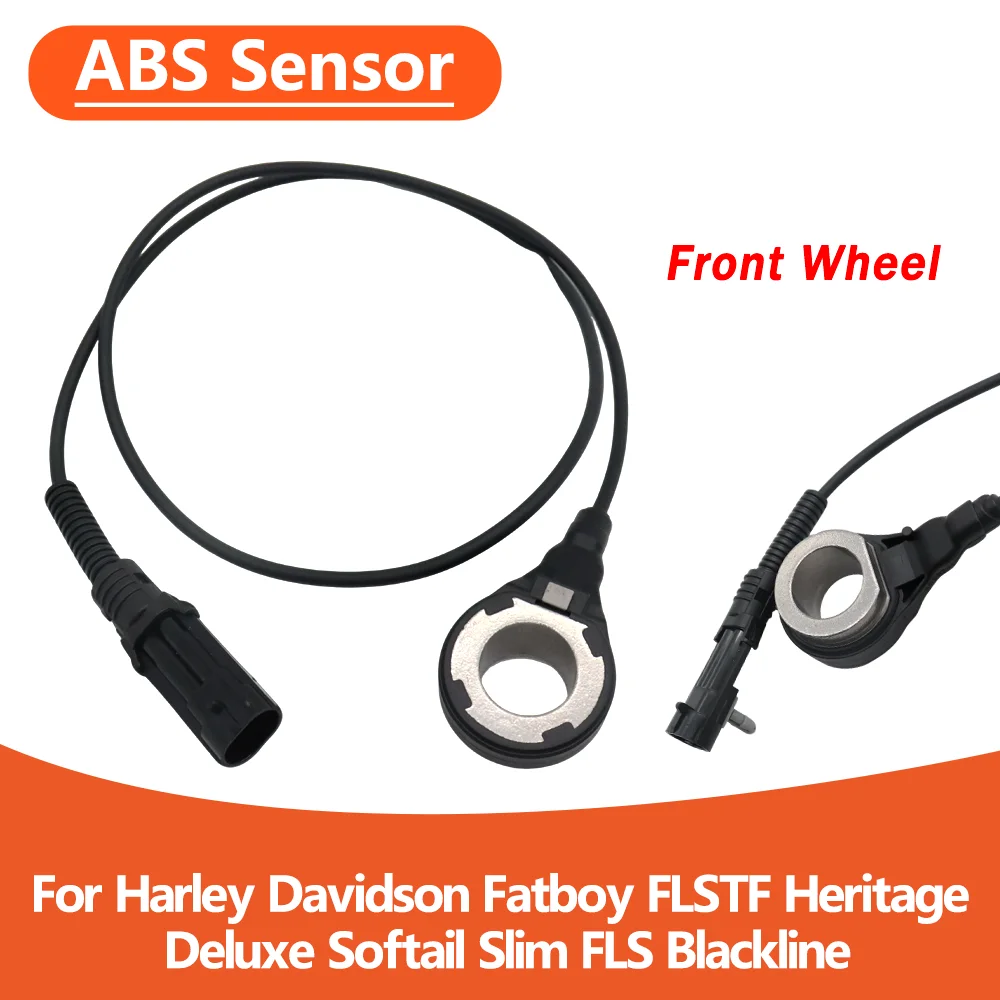 

Датчик скорости переднего колеса ABS для Harley Davidson Fatboy FLSTF Heritage Deluxe Softail Slim FLS Blackline, аксессуары для мотоциклов