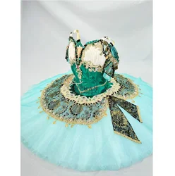 2024 New Esmeralda Girl Variations Emerald Ballet performance tutu skirt for adults and children