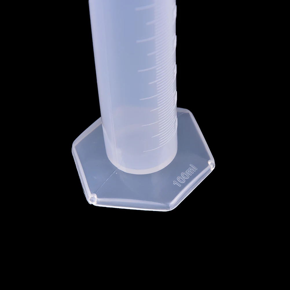 10ml Plastic Graduated Cylinder With Scale Measuring Chemical Laboratory Supplies