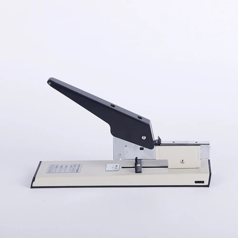 100Sheet Metal Stapler Heavy Duty Office Home Stapling Thick Document Binding Jam-Free Design Extra Leverage Stapler
